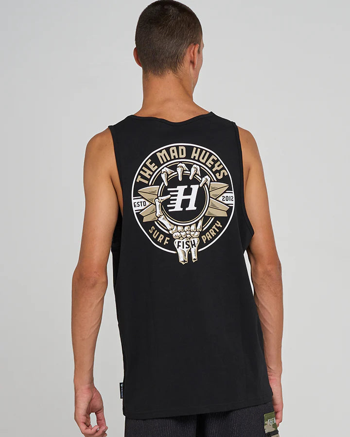 THE MAD HUEYS - Surf Hueys Tank - Black