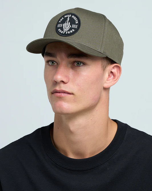 THE MAD HUEYS - FKRS AHOY Twill Snapback - Olive