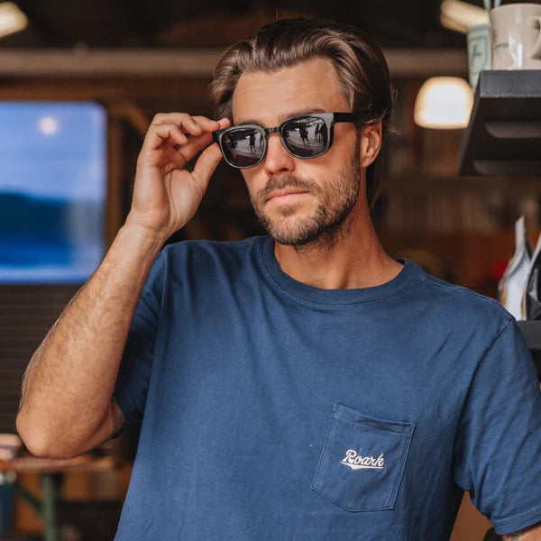 I-SEA EYEWEAR - MASON -  BLACK / SMOKE POLARIZED LENS