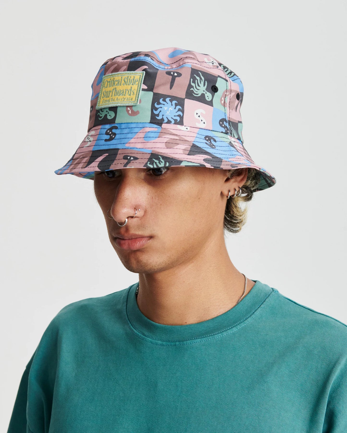 THE CRITICAL SLIDE SOCIETY - Lifecycle Bucket Hat - SKY