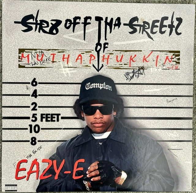 EAZY-E – Str8 Off Tha Streetz Of Muthaphukkin Compton LP VERY RARE