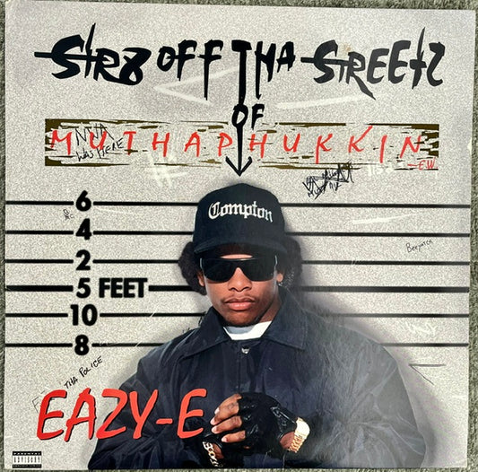 EAZY-E – Str8 Off Tha Streetz Of Muthaphukkin Compton LP VERY RARE