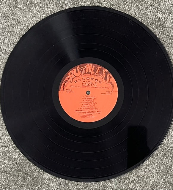 EAZY-E – Str8 Off Tha Streetz Of Muthaphukkin Compton LP VERY RARE