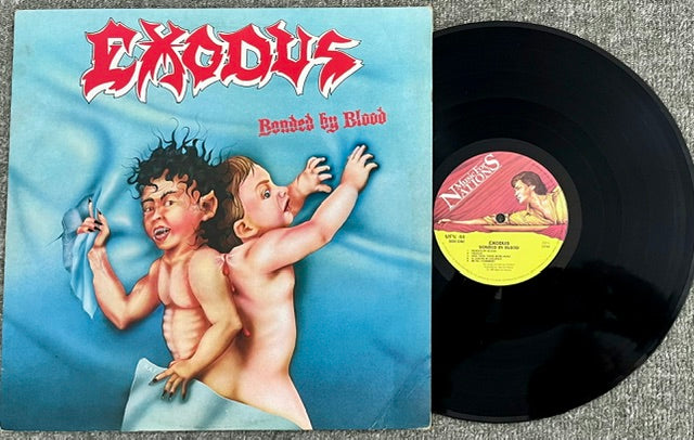 EXODUS Bonded By Blood LP Rare Heavy Metal UK
