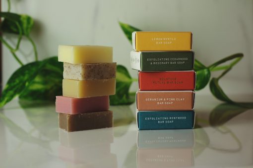 BASE SOAP - 5 mini soaps in travel tin