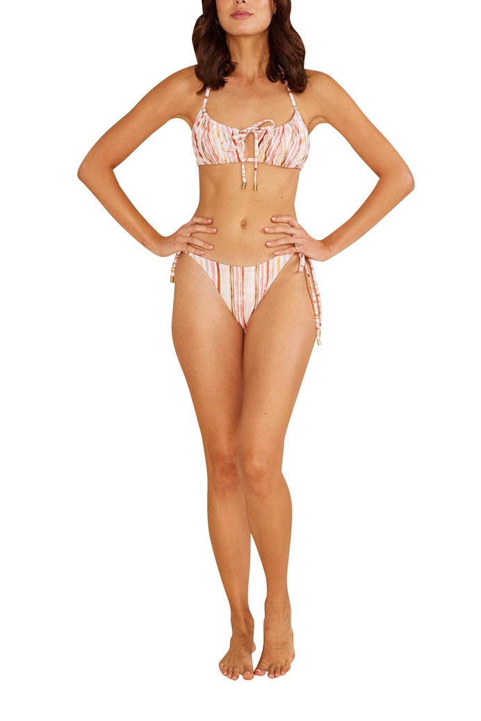 MINKPINK - Amaya Tie Side Bottoms - STRIPE
