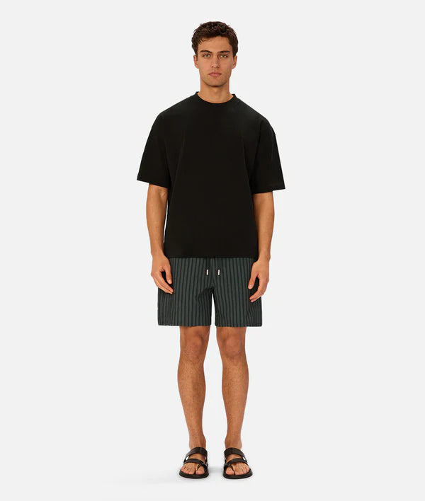 INDUSTRIE - The Berkeley Swim Short - Dark Teal / Arctic