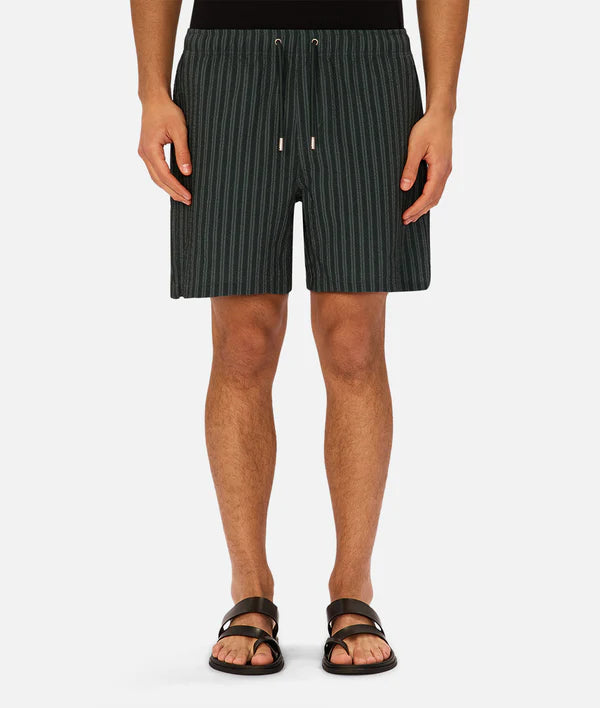 INDUSTRIE - The Berkeley Swim Short - Dark Teal / Arctic