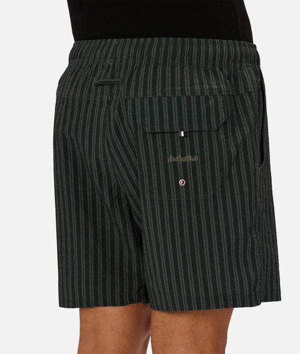 INDUSTRIE - The Berkeley Swim Short - Dark Teal / Arctic