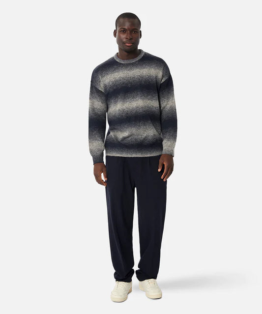 INDUSTRIE - The Waterbury Knit - Navy Grey