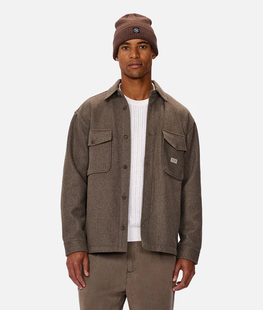INDUSTRIE - The New Coleman Jacket - Mid Brown