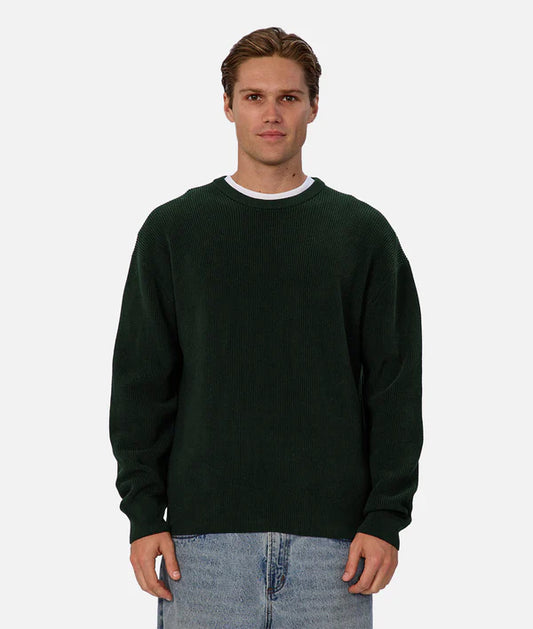 INDUSTRIE - The New England Crew Knit - PINE