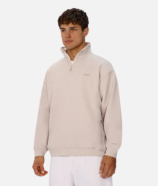 INDUSTRIE - The Tech Staunton Track Top - Stone Heather
