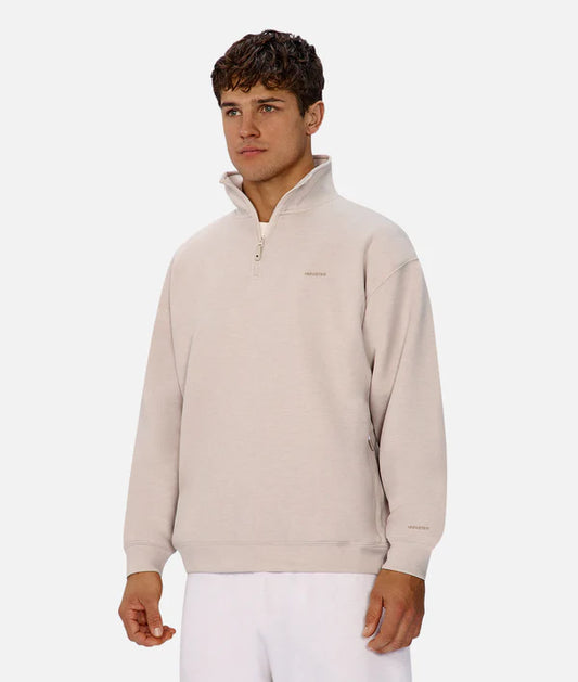 INDUSTRIE - The Tech Staunton Track Top - Stone Heather