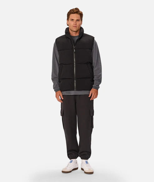 INDUSTRIE - The Busan Puffer Vest - Black
