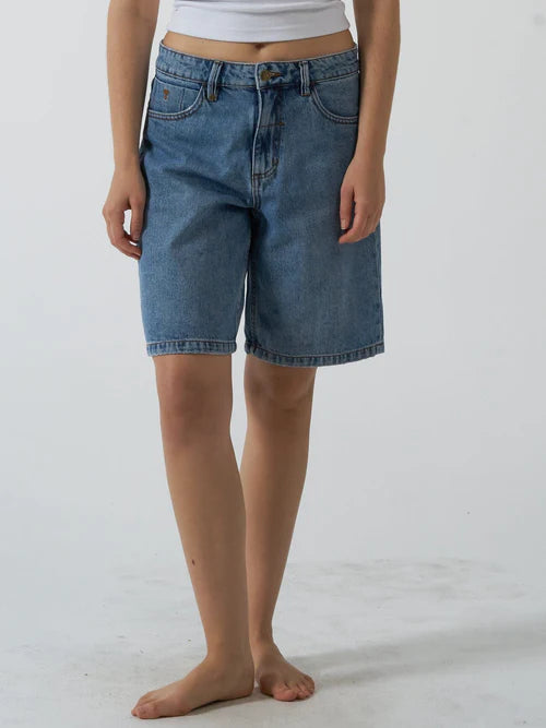 THRILLS Jordan Short Weathered Blue Revival Yamba