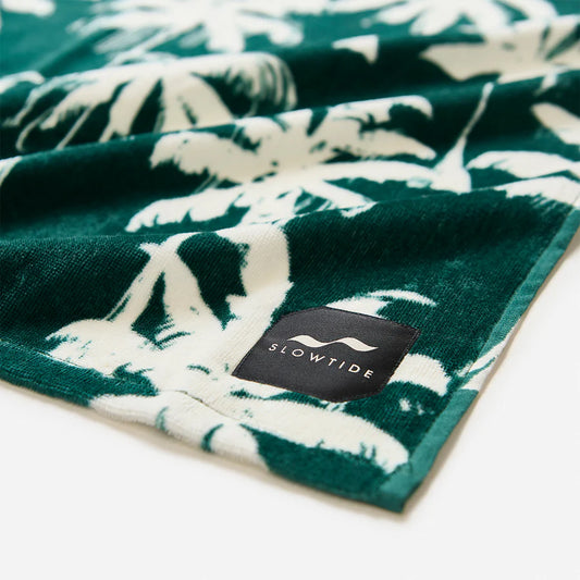 SLOWTIDE - Luca Beach Towel Kale