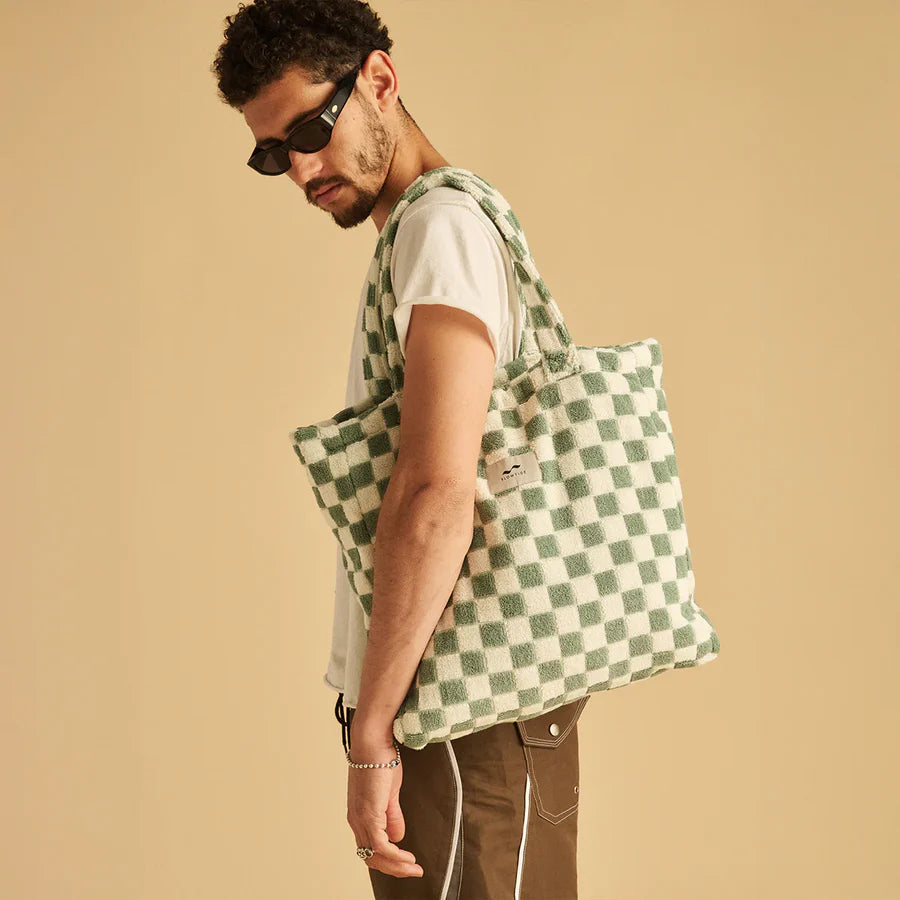 SLOWTIDE - Mate Terry Tote - Sage