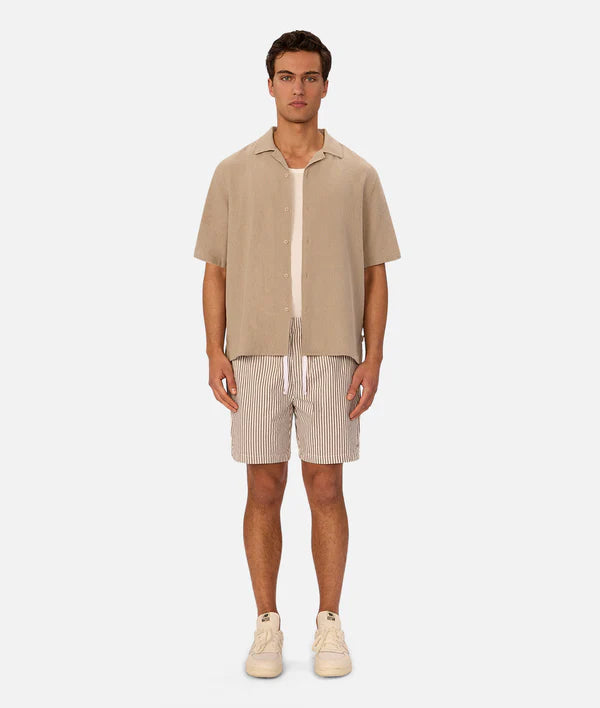 INDUSTRIE - The Marbella Short Sleeve Shirt - Rhino