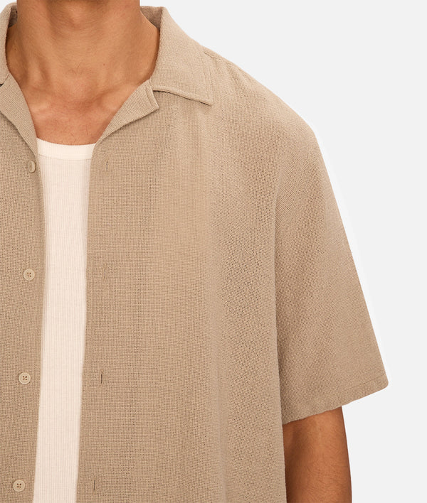 INDUSTRIE - The Marbella Short Sleeve Shirt - Rhino