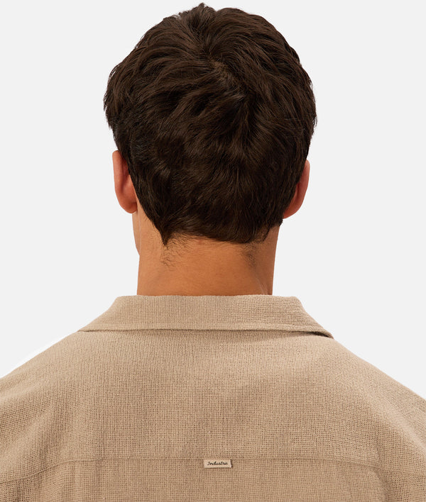 INDUSTRIE - The Marbella Short Sleeve Shirt - Rhino