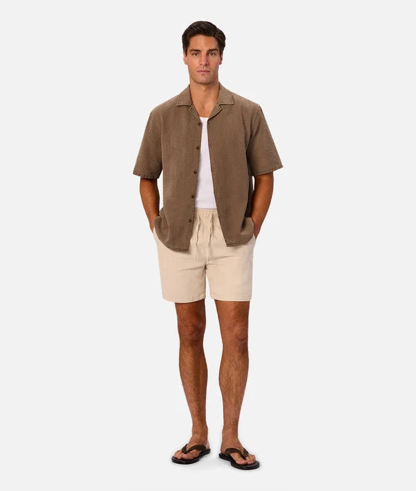 INDUSTRIE - The Marbella Short Sleeve Shirt - CUB