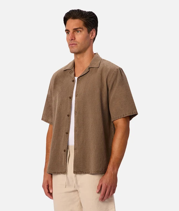 INDUSTRIE - The Marbella Short Sleeve Shirt - CUB
