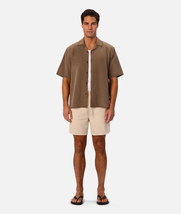 INDUSTRIE - The Marbella Short Sleeve Shirt - CUB
