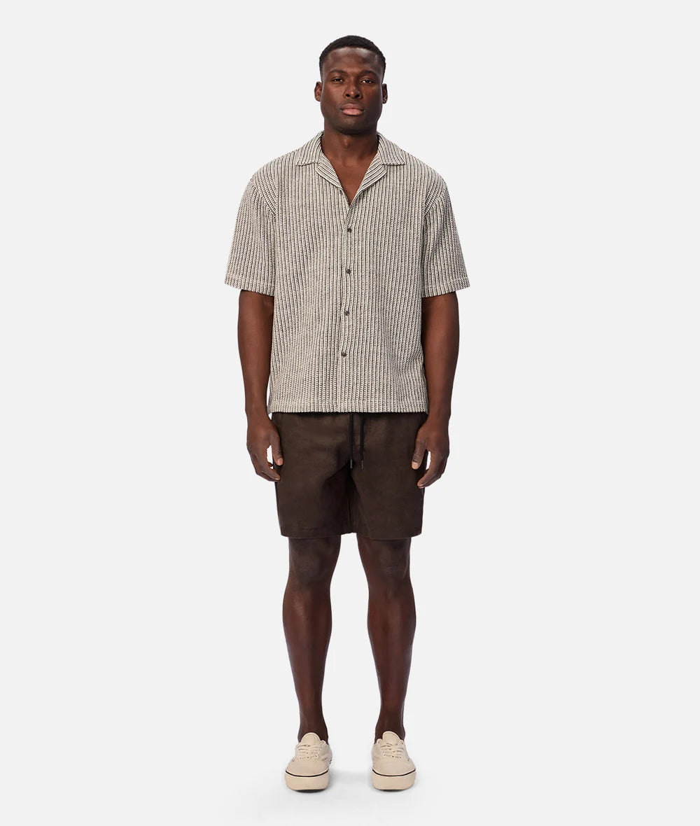INDUSTRIE - The Marina Linen Short - DK FERN 27