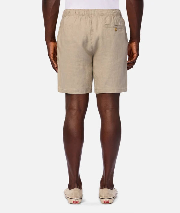 INDUSTRIE - The Marina Linen Short - MOSS