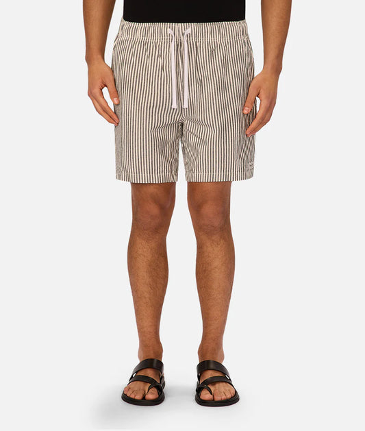 INDUSTRIE - The New Southwest Short - Dark Teal/White