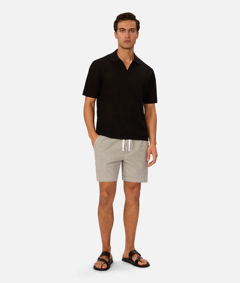 INDUSTRIE - The New Southwest Short - Dark Teal/White