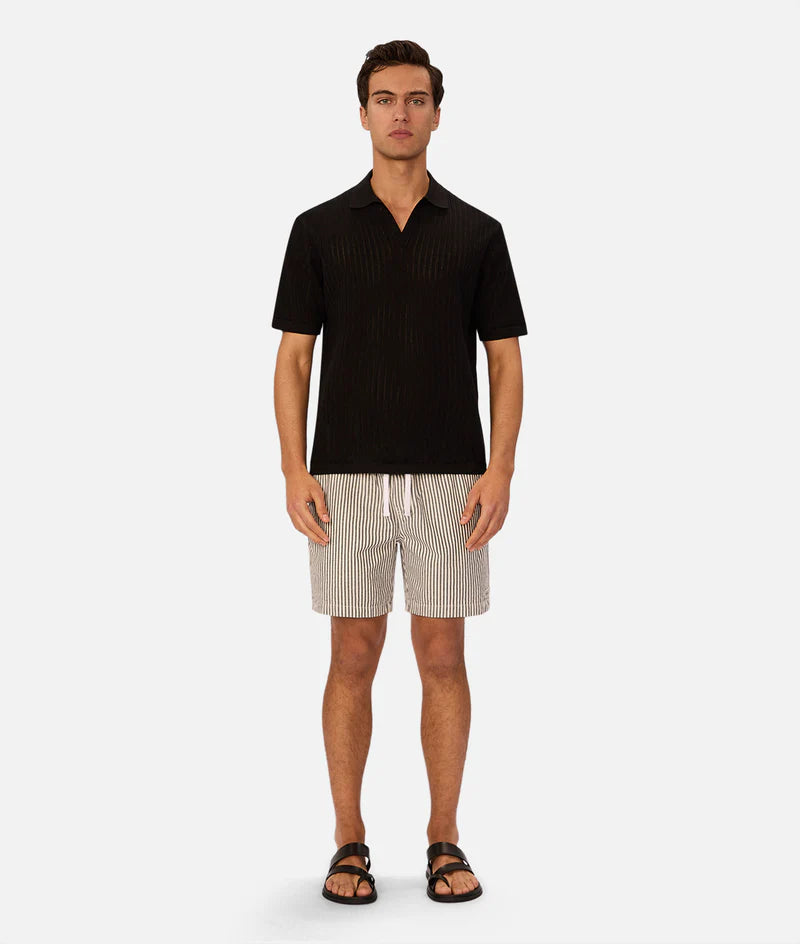 INDUSTRIE - The New Southwest Short - Dark Teal/White