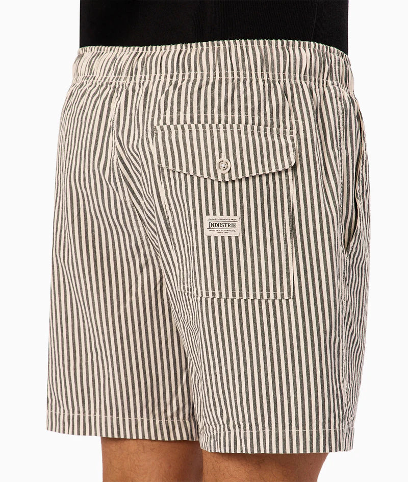 INDUSTRIE - The New Southwest Short - Dark Teal/White