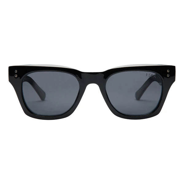 I-SEA EYEWEAR - MILO - BLACK / SMOKE POLARIZED LENS