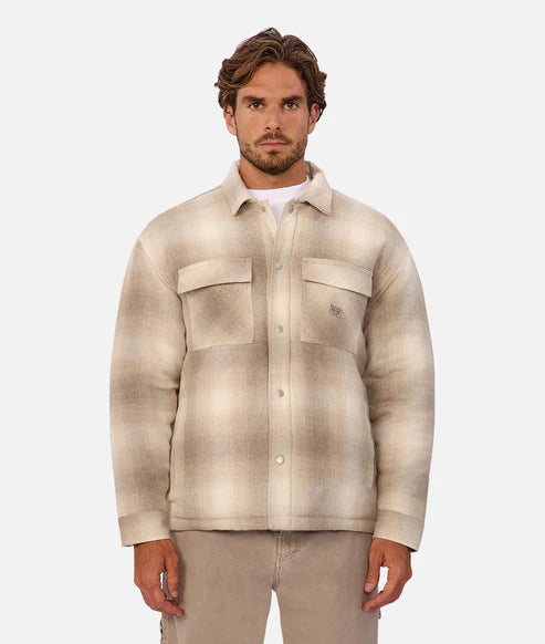 INDUSTRIE - The Highland Jacket - Taupe Combo