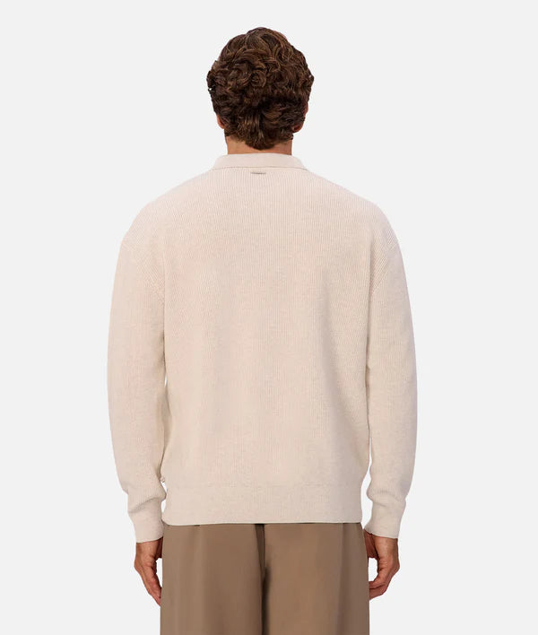INDUSTRIE - The New England Polo Knit - IVORY