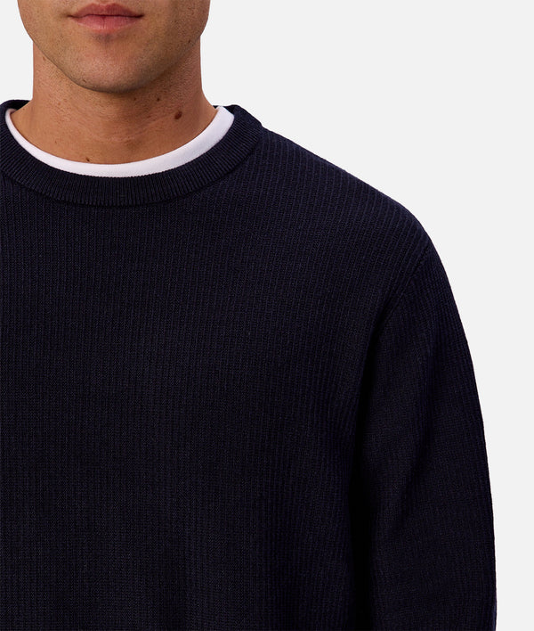 INDUSTRIE - The Boston Knit - French Navy