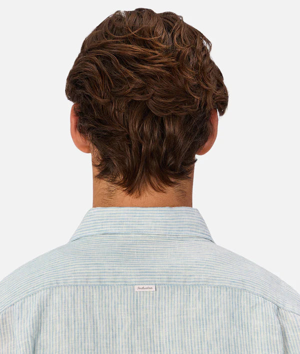 INDUSTRIE - The Avignon Long Sleeve Shirt - Mint / Turquoise