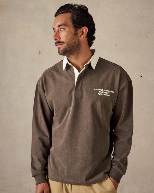 McTAVISH - Rugby Polo Dark Green