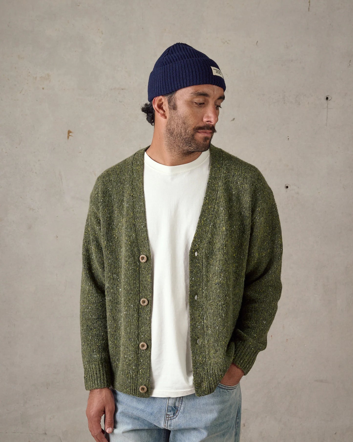 McTAVISH Fisherman Beanie Dark Blue