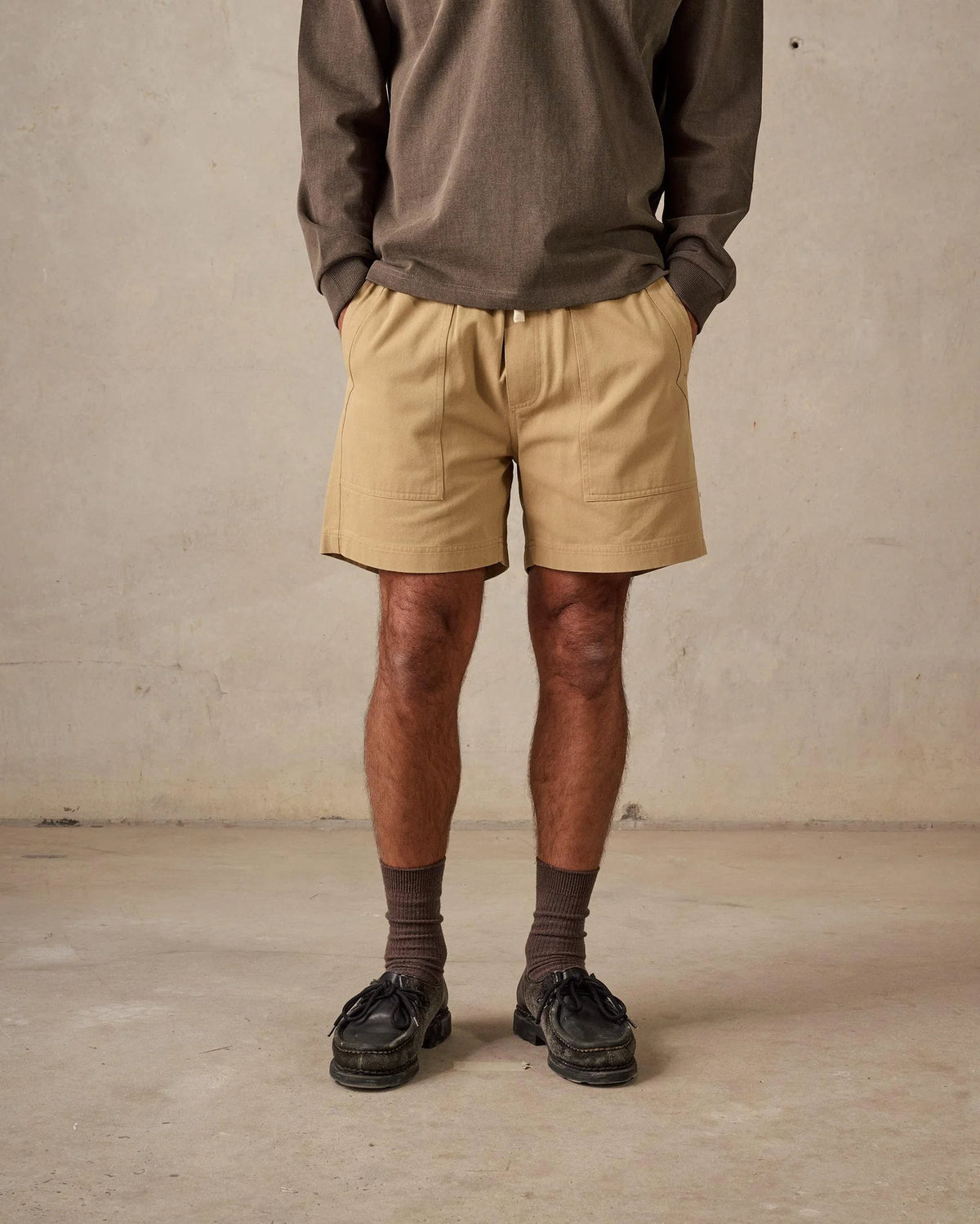 McTAVISH - Twill Shorts - TAN