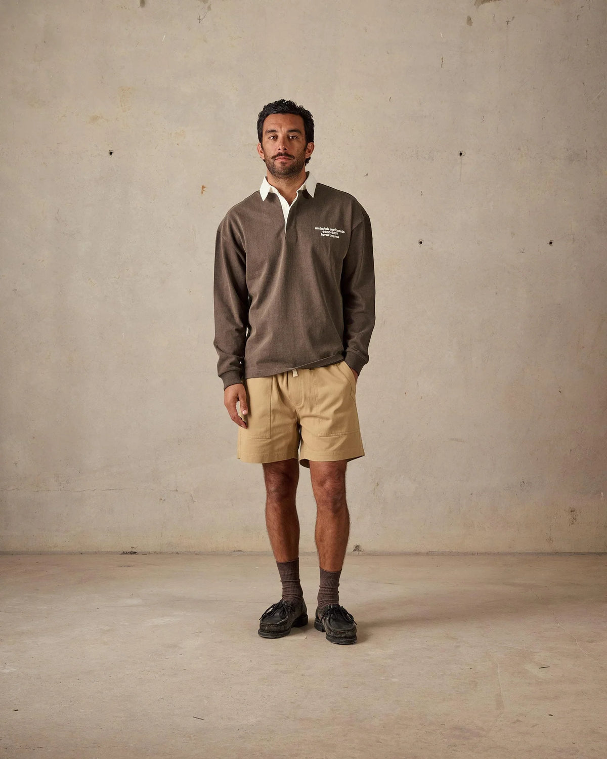 McTAVISH - Twill Shorts - TAN