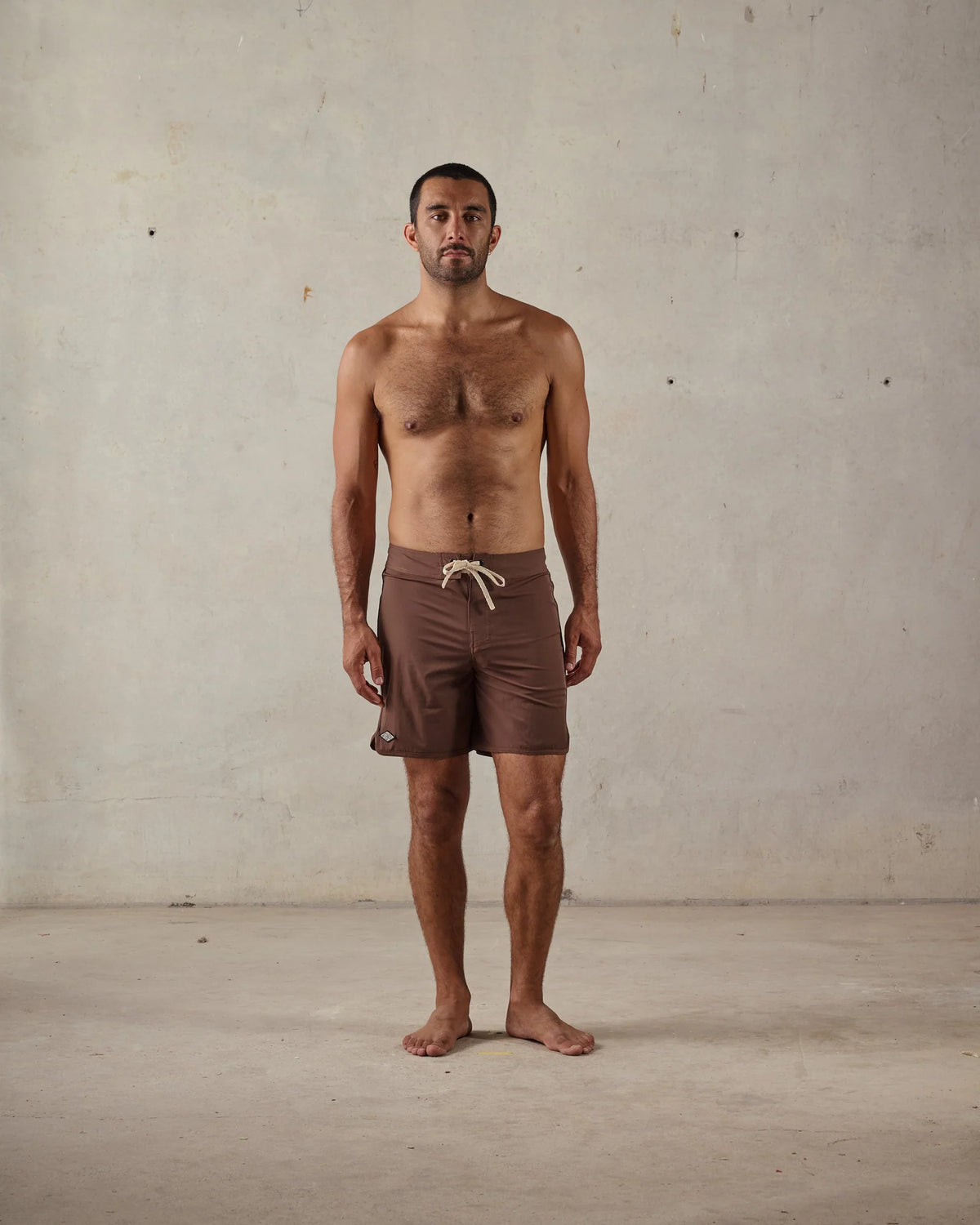 McTAVISH - Stretch Boardshort - BROWN