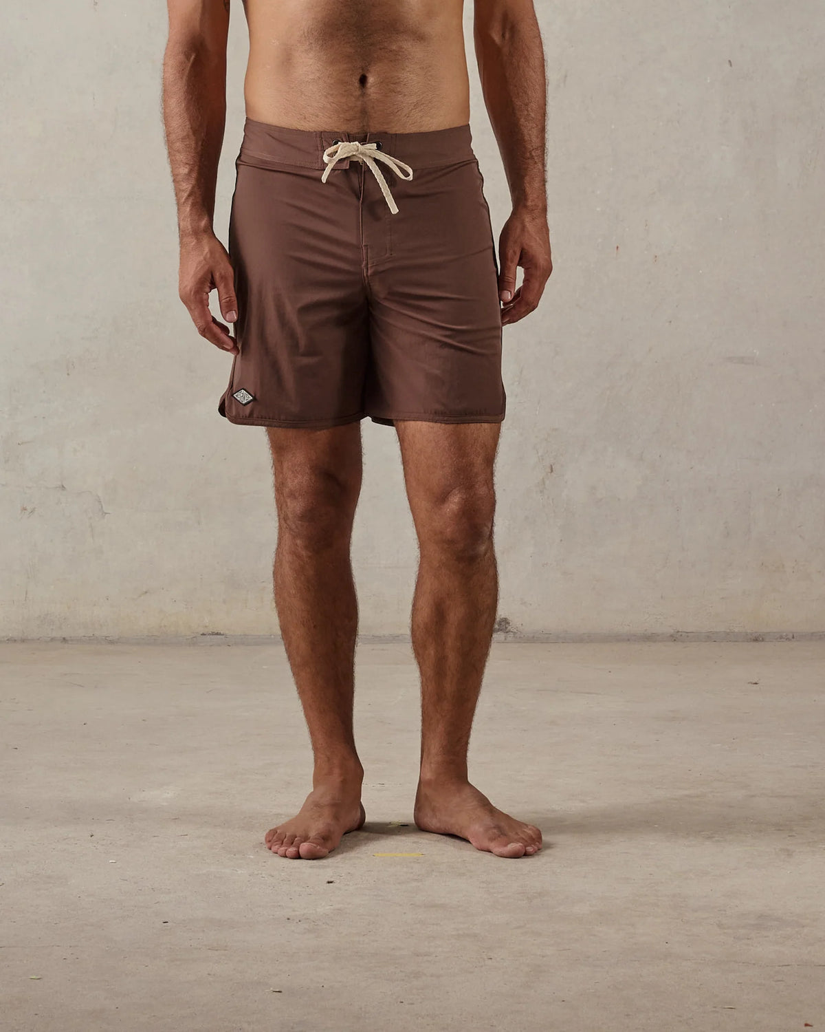 McTAVISH - Stretch Boardshort - BROWN