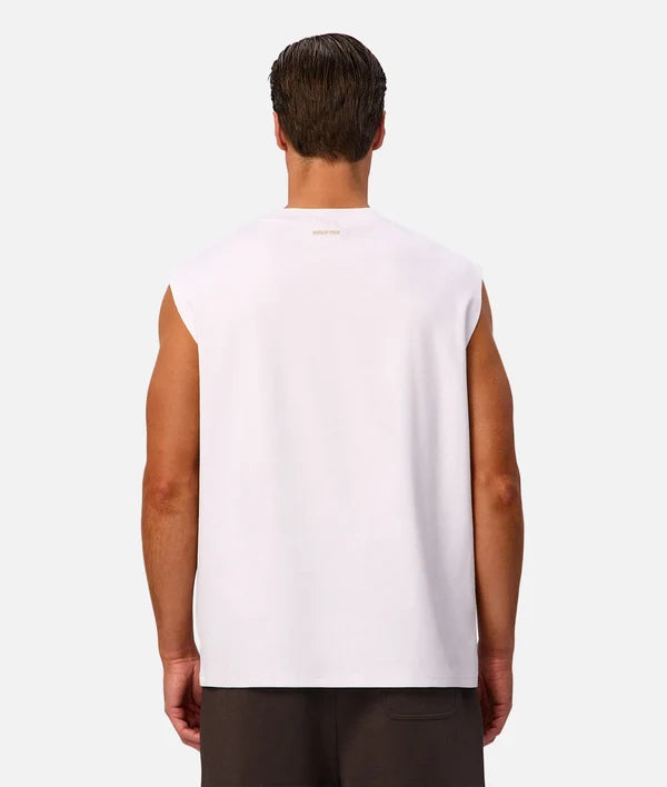 INDUSTRIE - The Tech Port Sleeveless Tee - White
