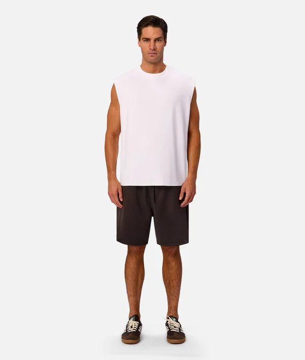 INDUSTRIE - The Tech Port Sleeveless Tee - White