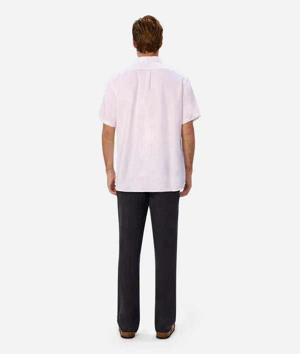 INDUSTRIE - The New Capri Linen Pant - OD Navy