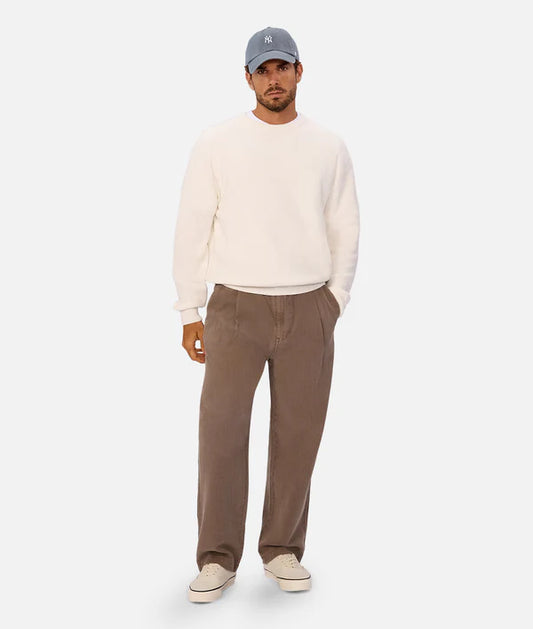 INDUSTRIE - The Relaxed Mallorca Pant - Cappuccino