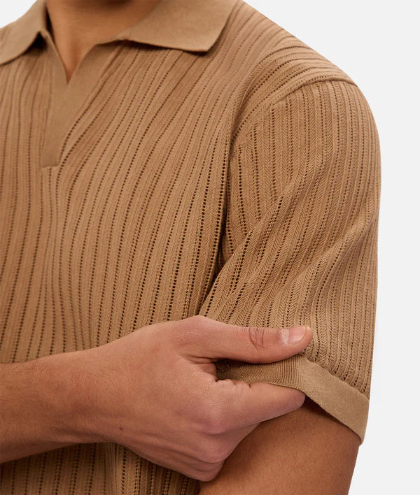 INDUSTRIE -  The Poolside Polo - Russet 25